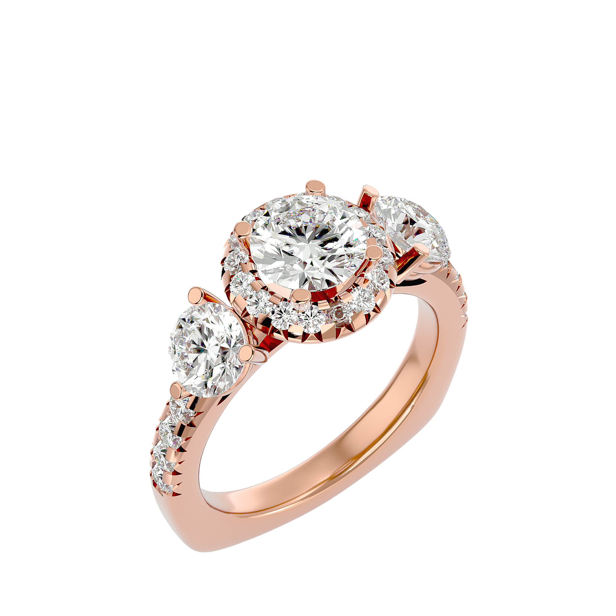 Lana Three Stone Ring