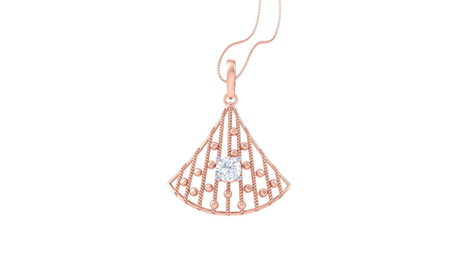 Mia Diamond Pendant Set
