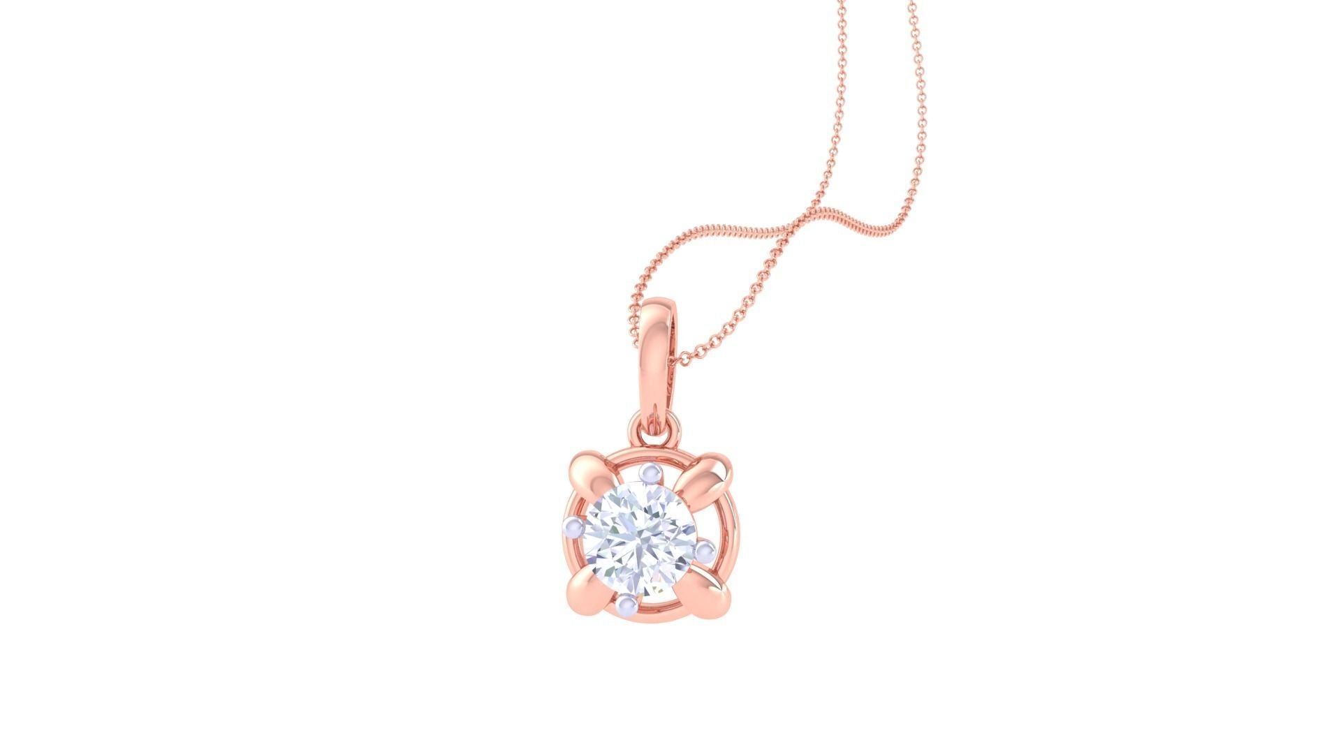 Mila Solitaire Pendant Set