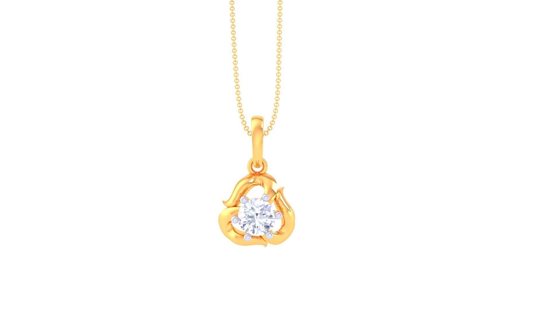 Harper Solitaire Pendant Set