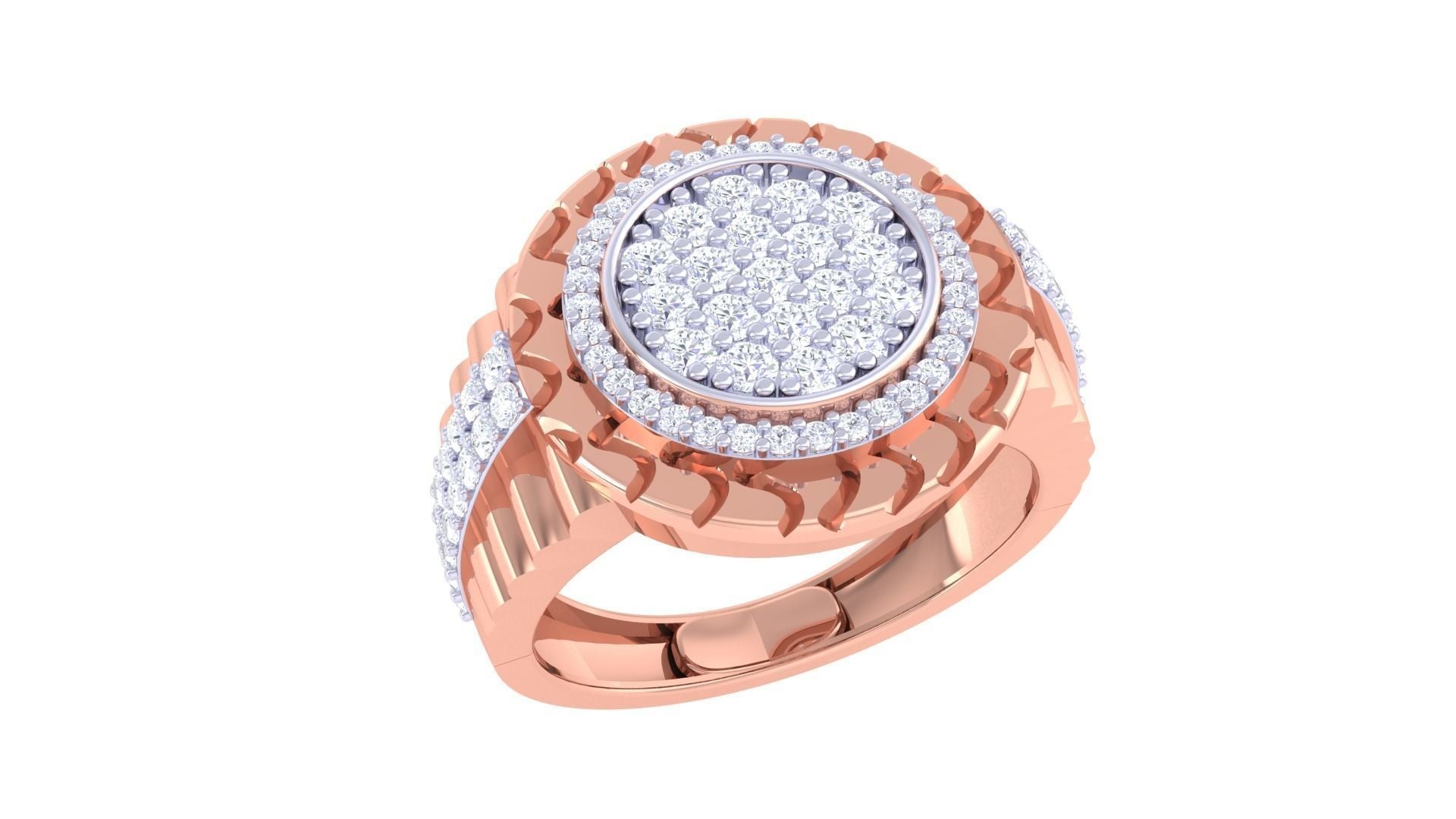 Gerald Diamond Mens Ring