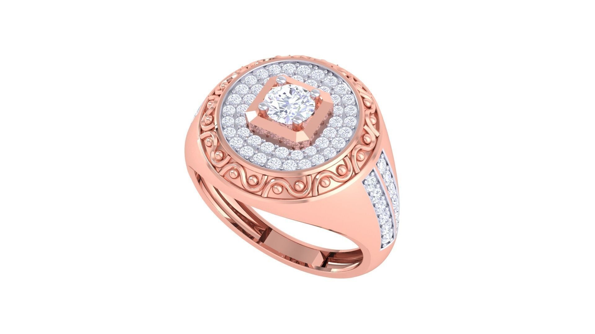 Sanders Solitaire Ring