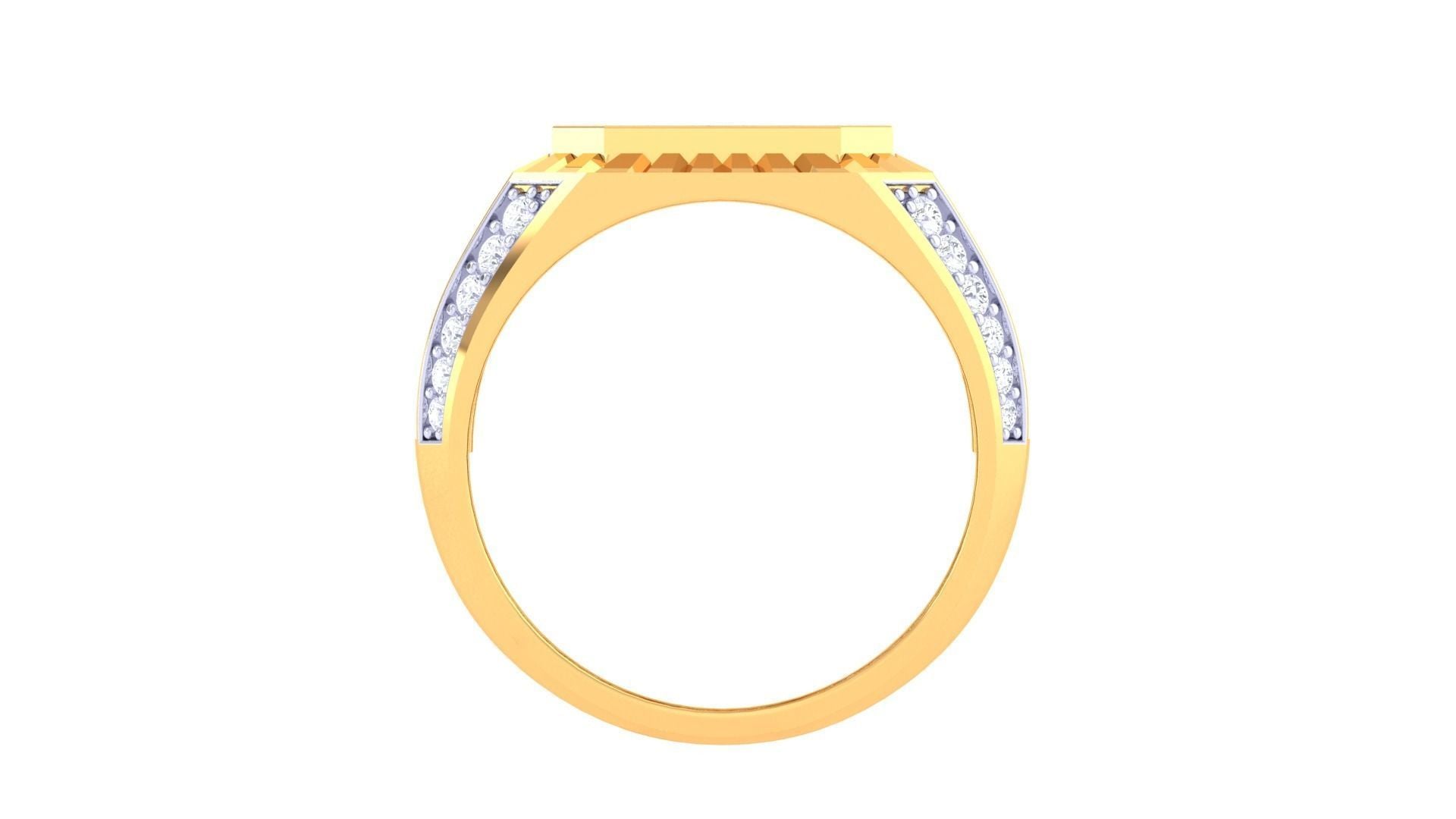 Giovanni Diamond Mens Ring