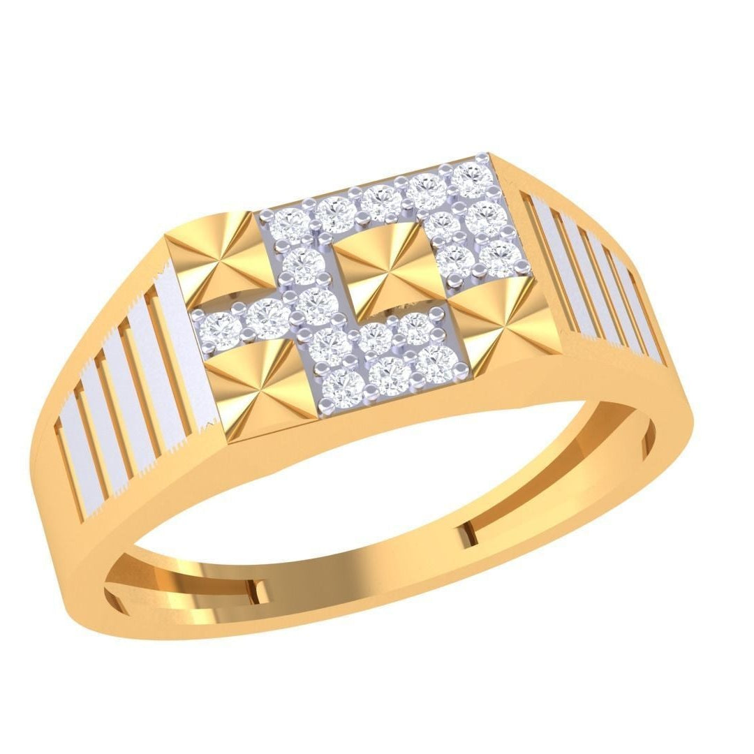 Franklin Diamond Mens Ring