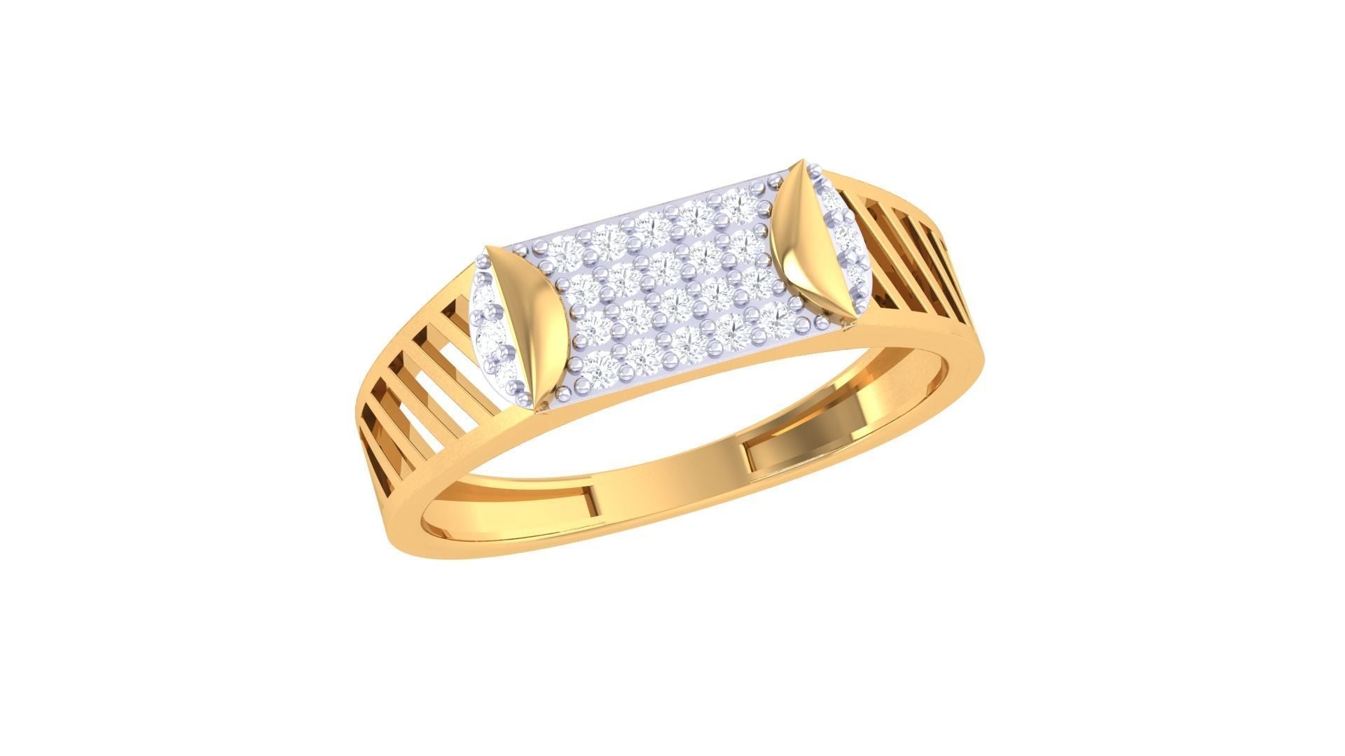 Griffin Diamond Mens Ring