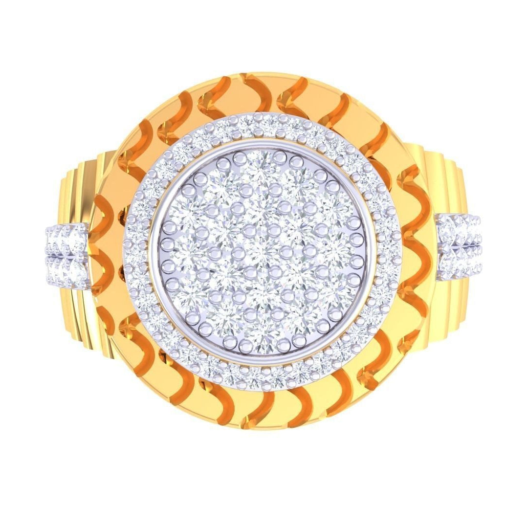 Gerald Diamond Mens Ring