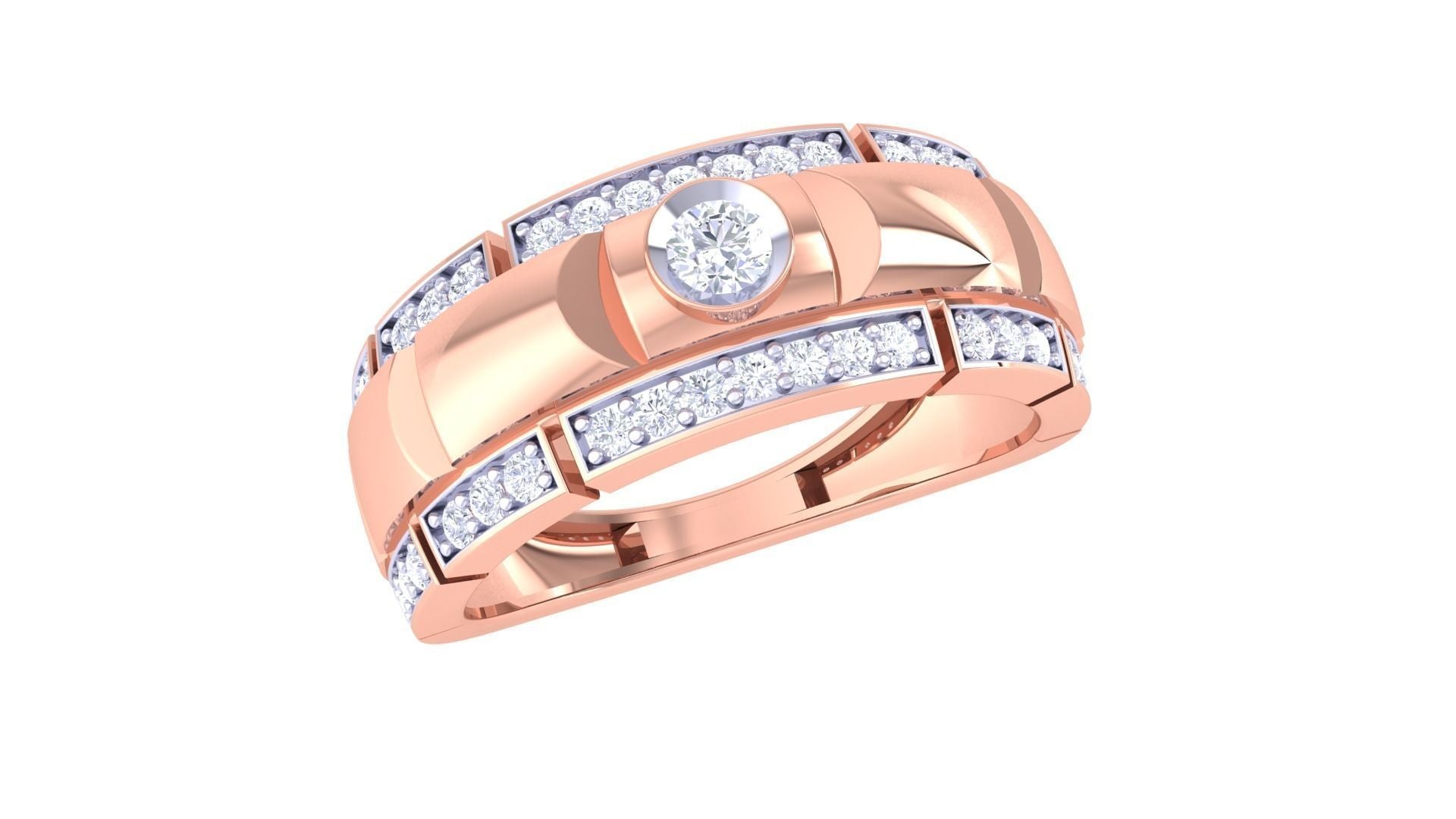 Graham Diamond Mens Ring