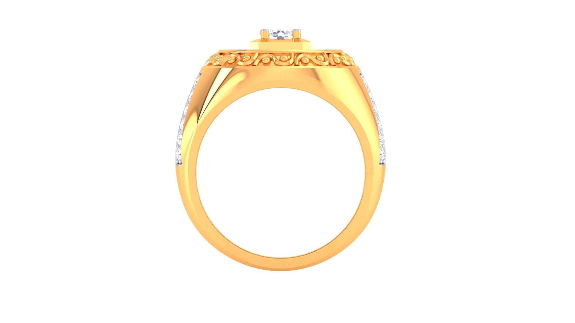 Sanders Solitaire Ring