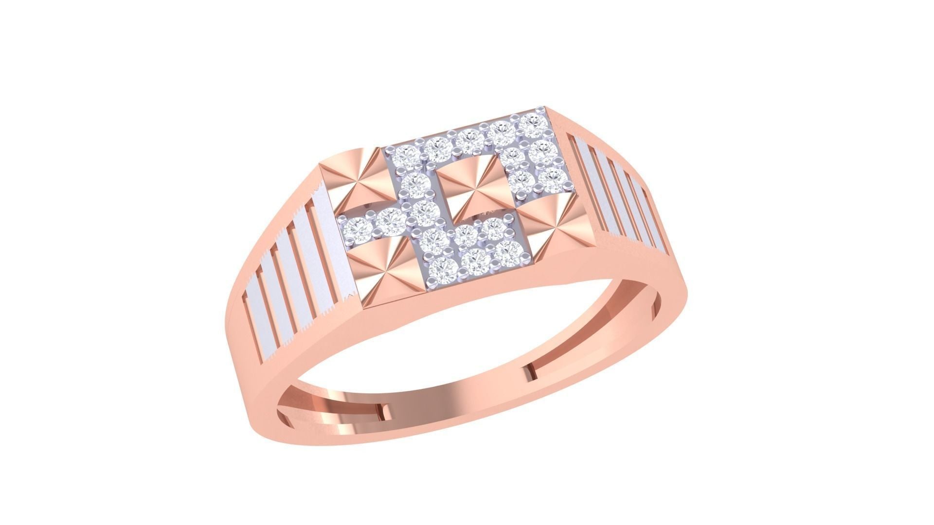 Franklin Diamond Mens Ring