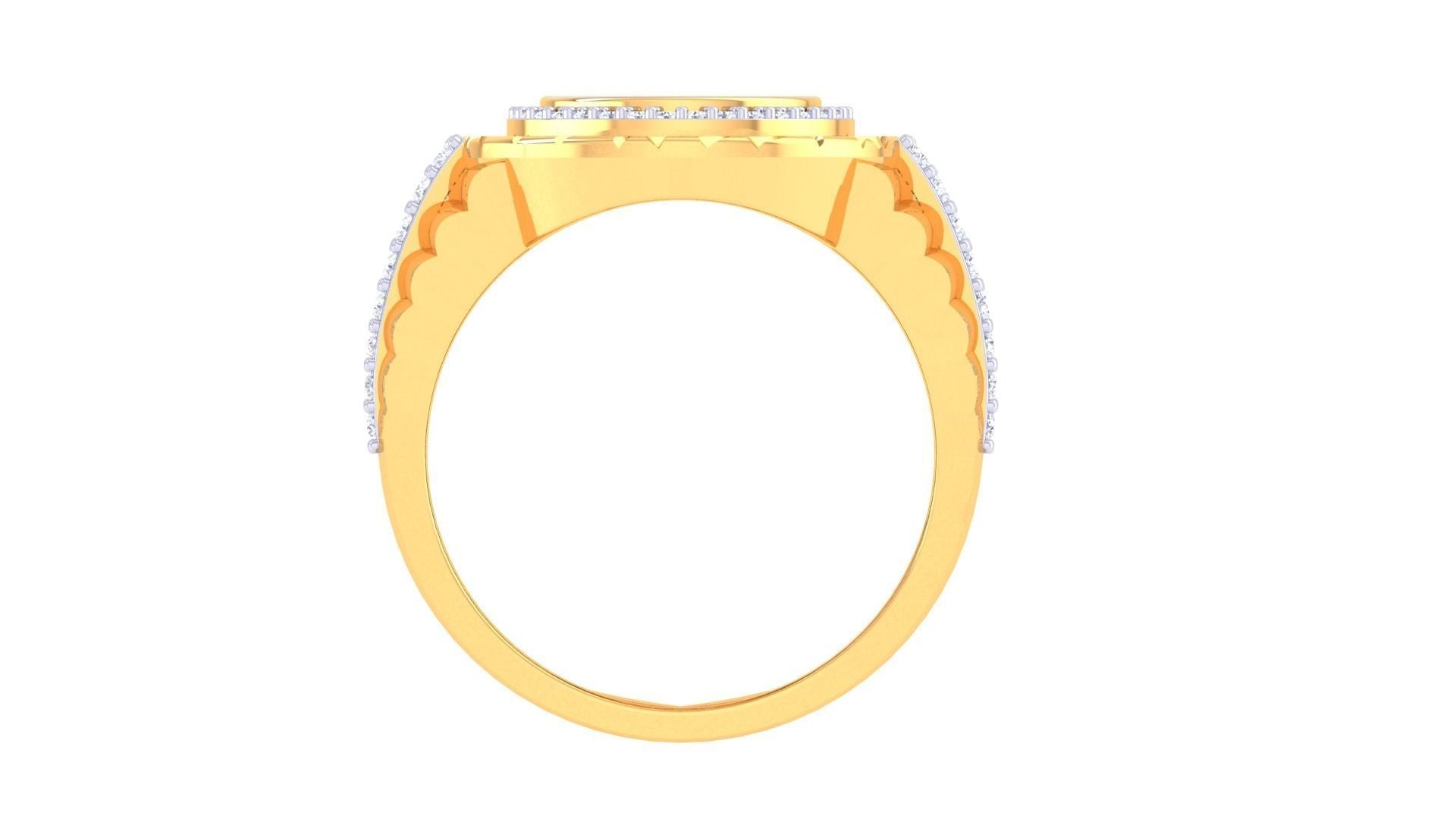 Gerald Diamond Mens Ring