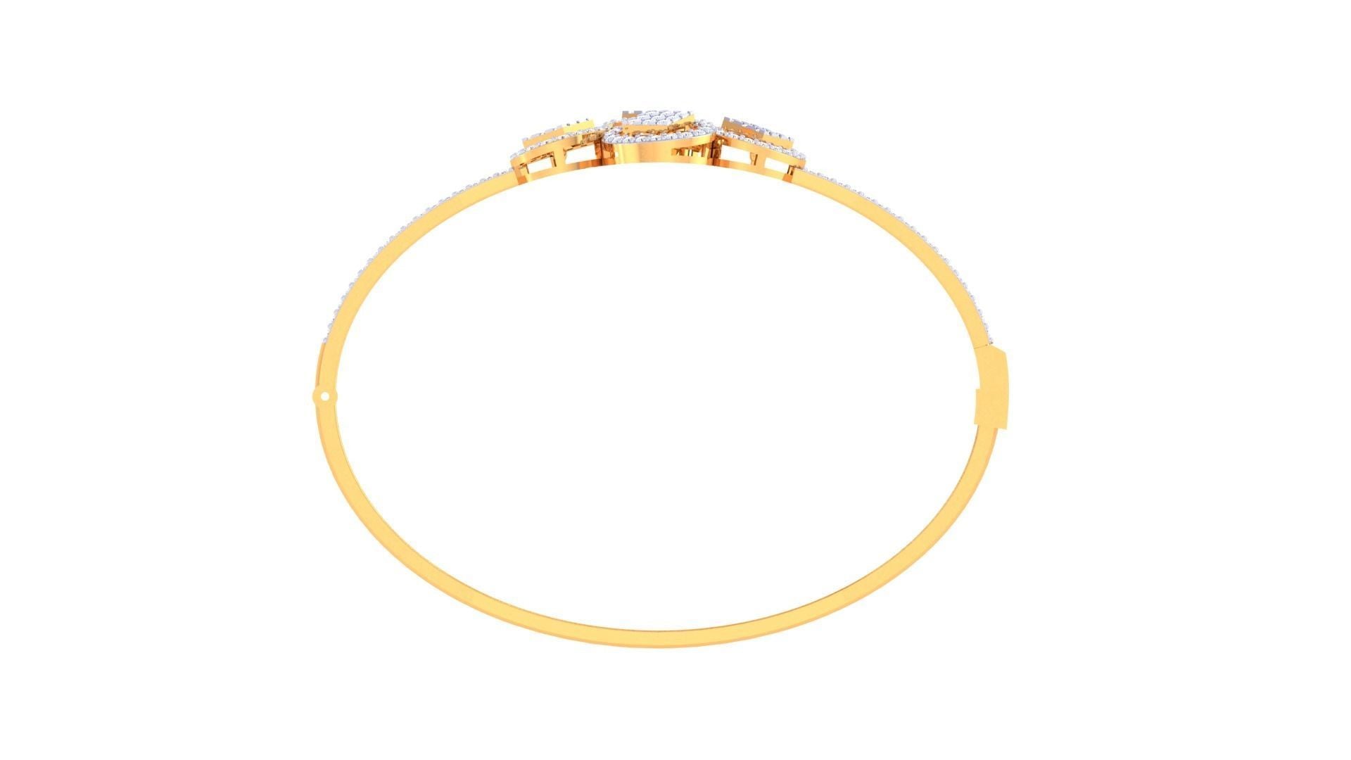 Violet Diamond Bracelet