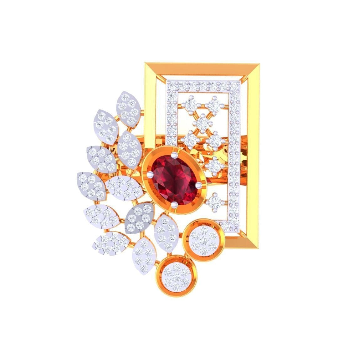 Jade Designer Diamond Ring