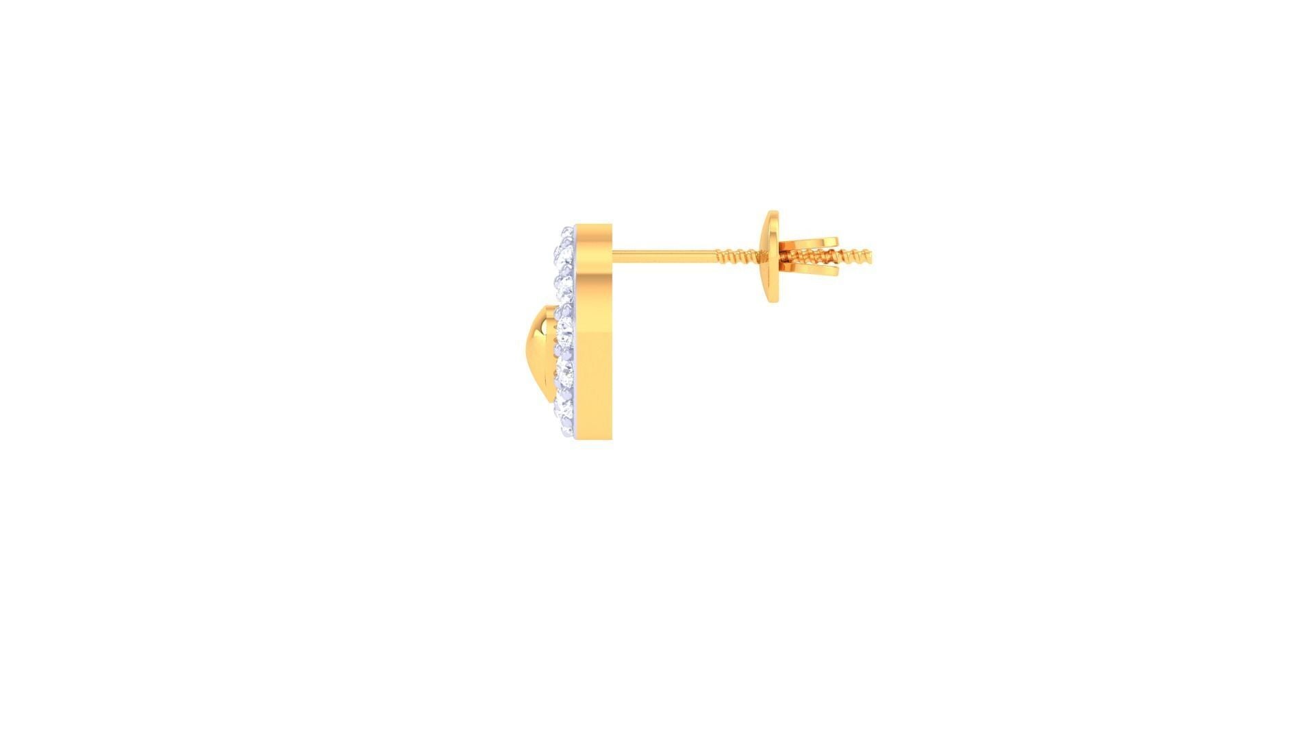 Grace Diamond Kids Earring