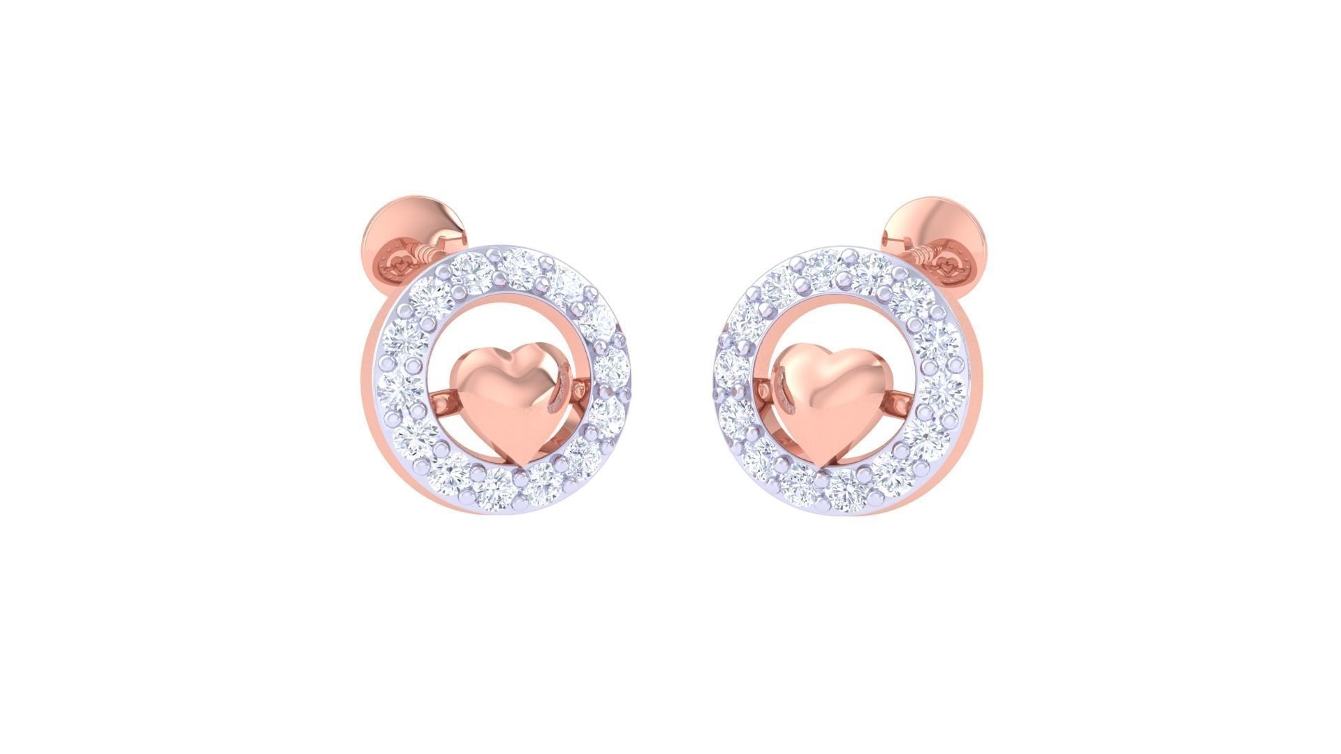 Grace Diamond Kids Earring