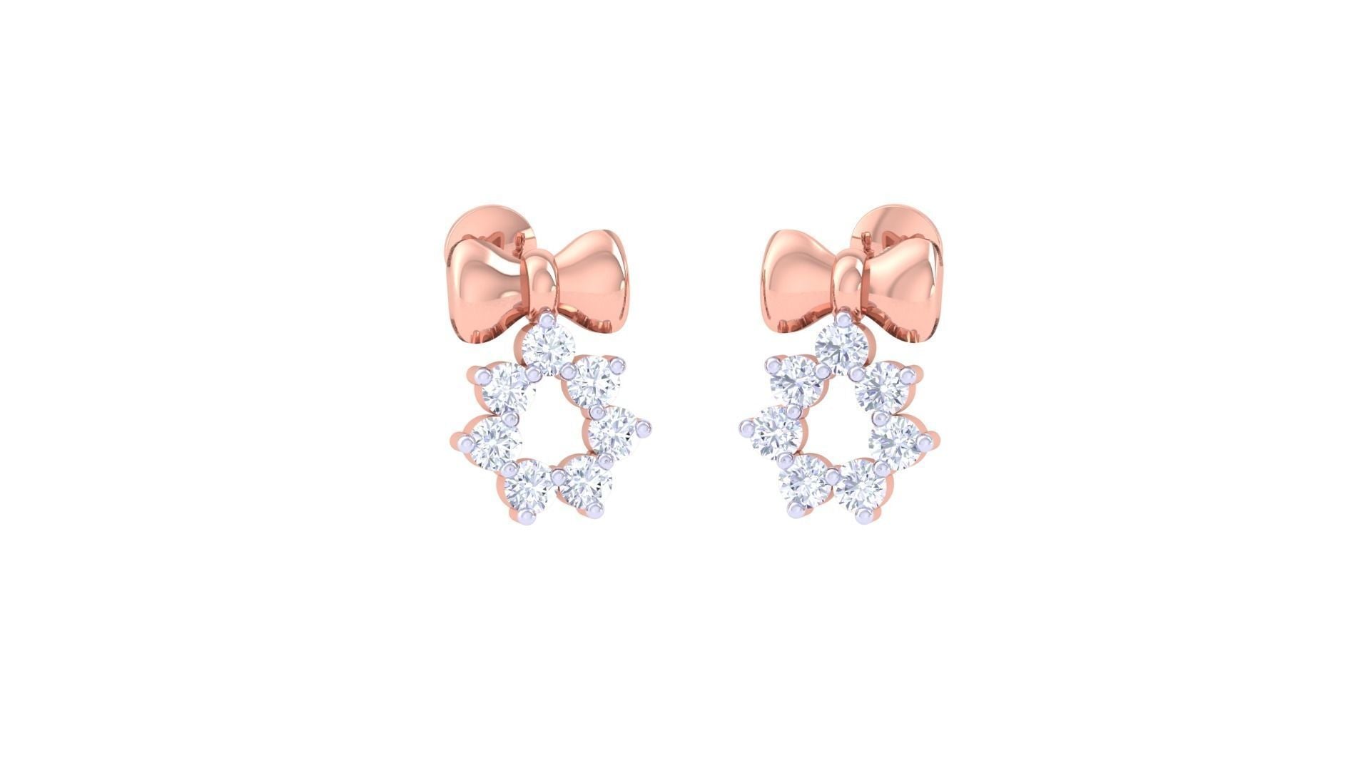 Frederica Diamond Kids Earring