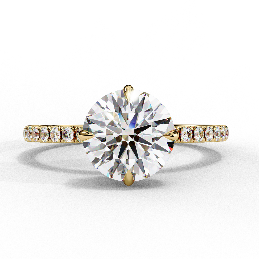 Insignia Solitaire Ring