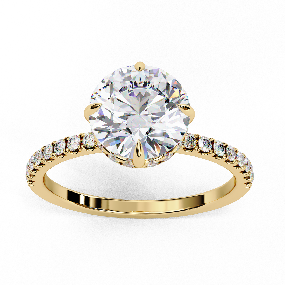 Insignia Solitaire Ring