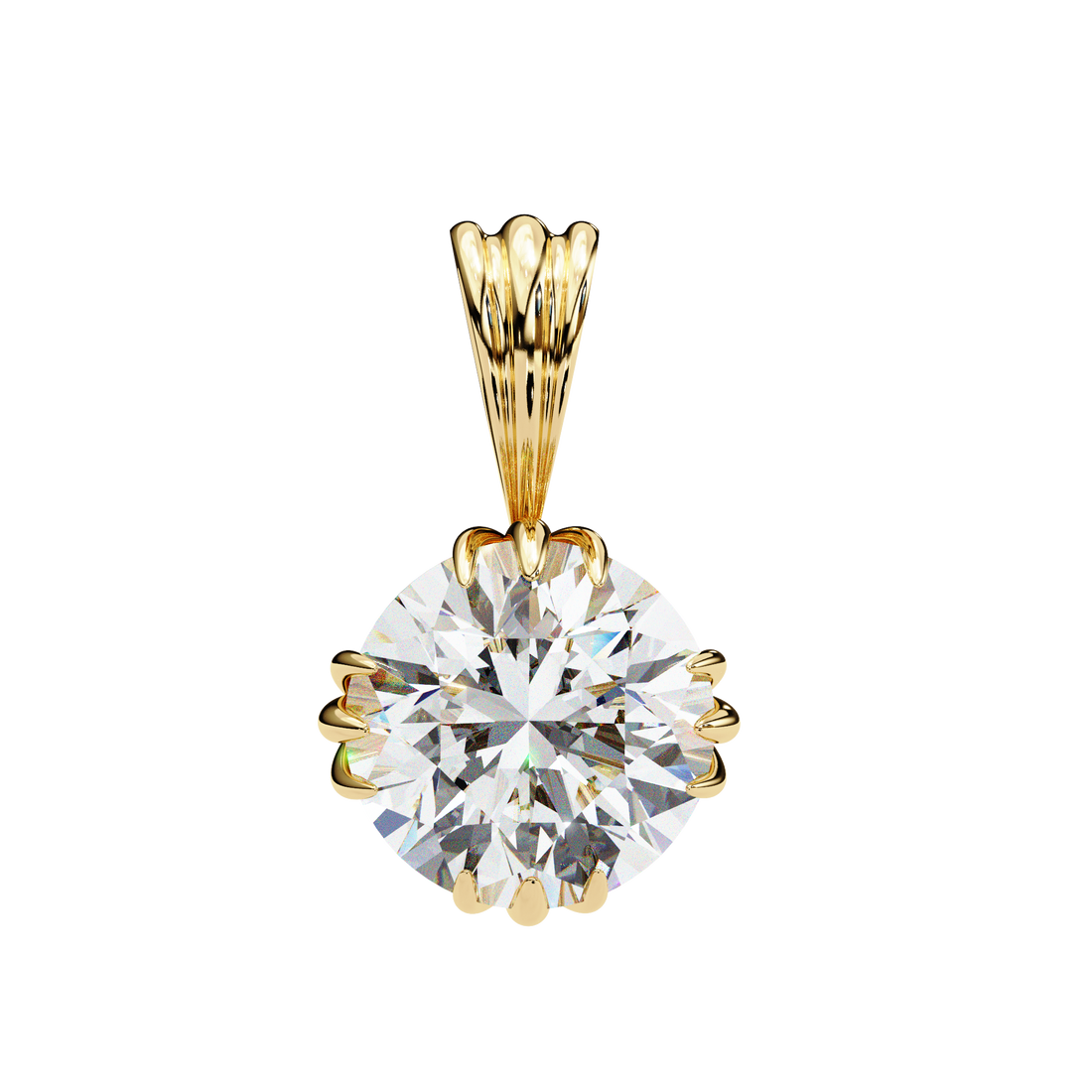 Genevieve Solitaire Pendant