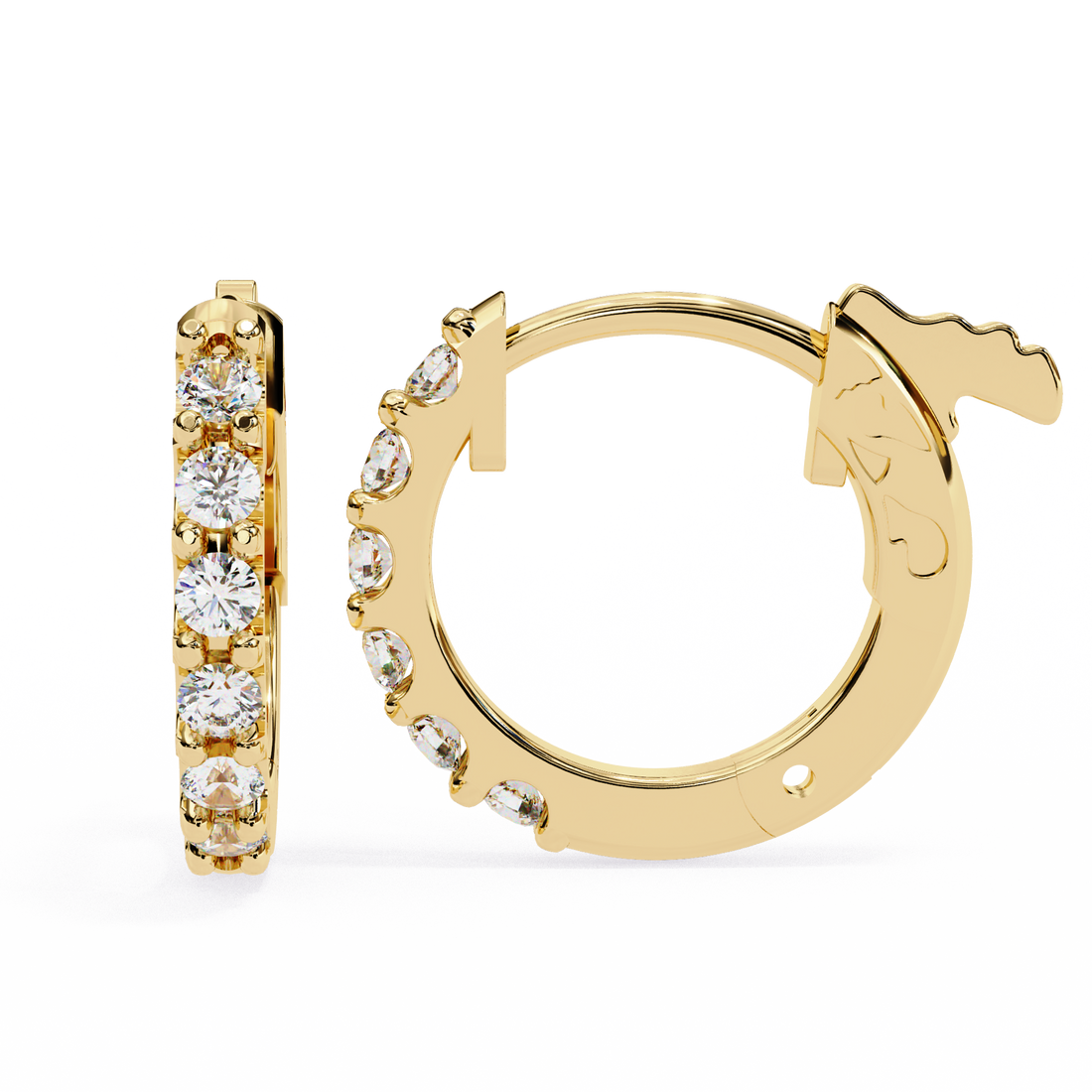 Emerson Diamond Hoop