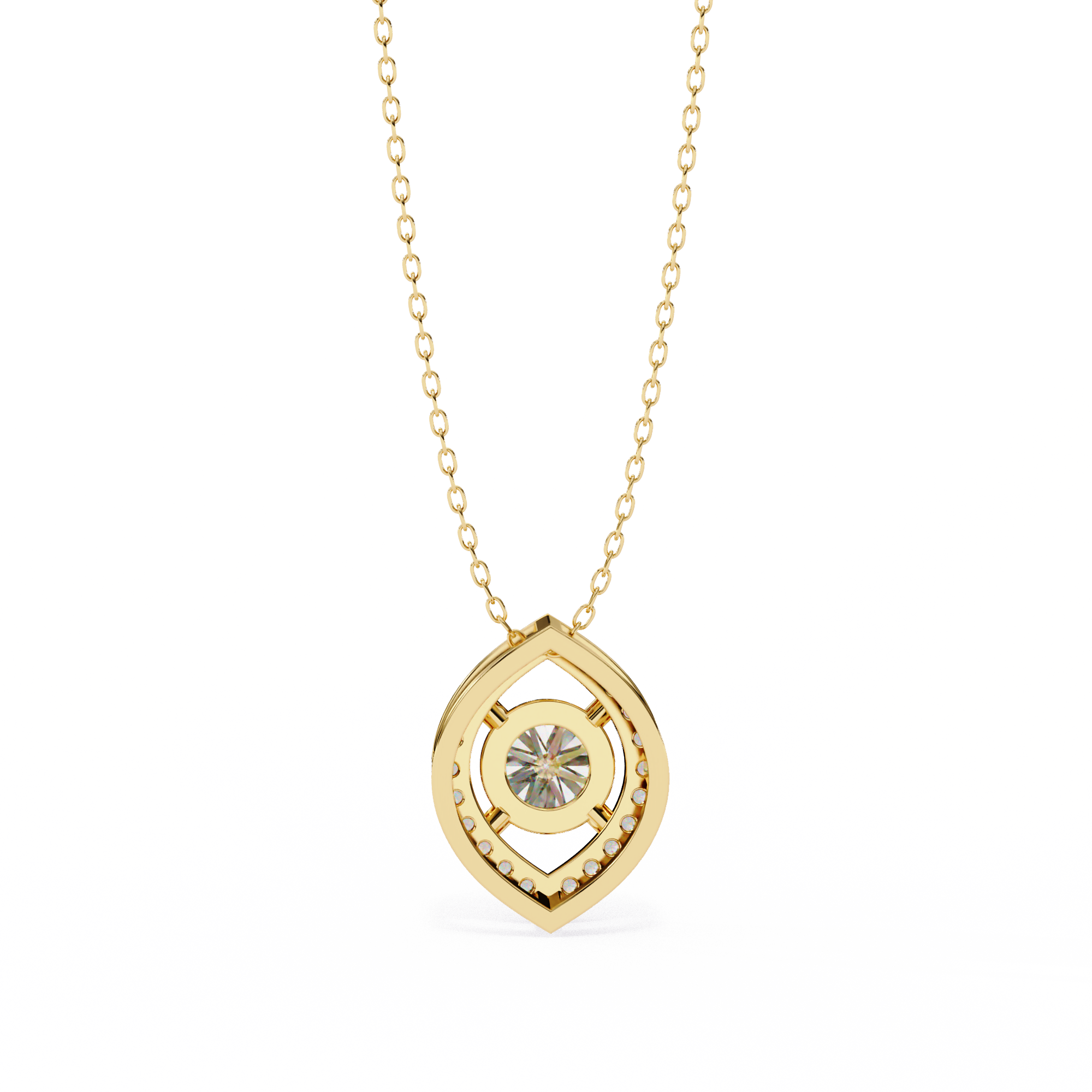 mille Solitaire Pendant