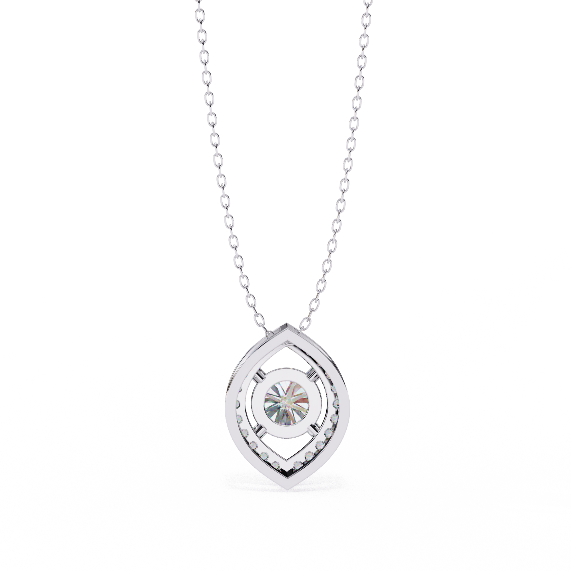 mille Solitaire Pendant