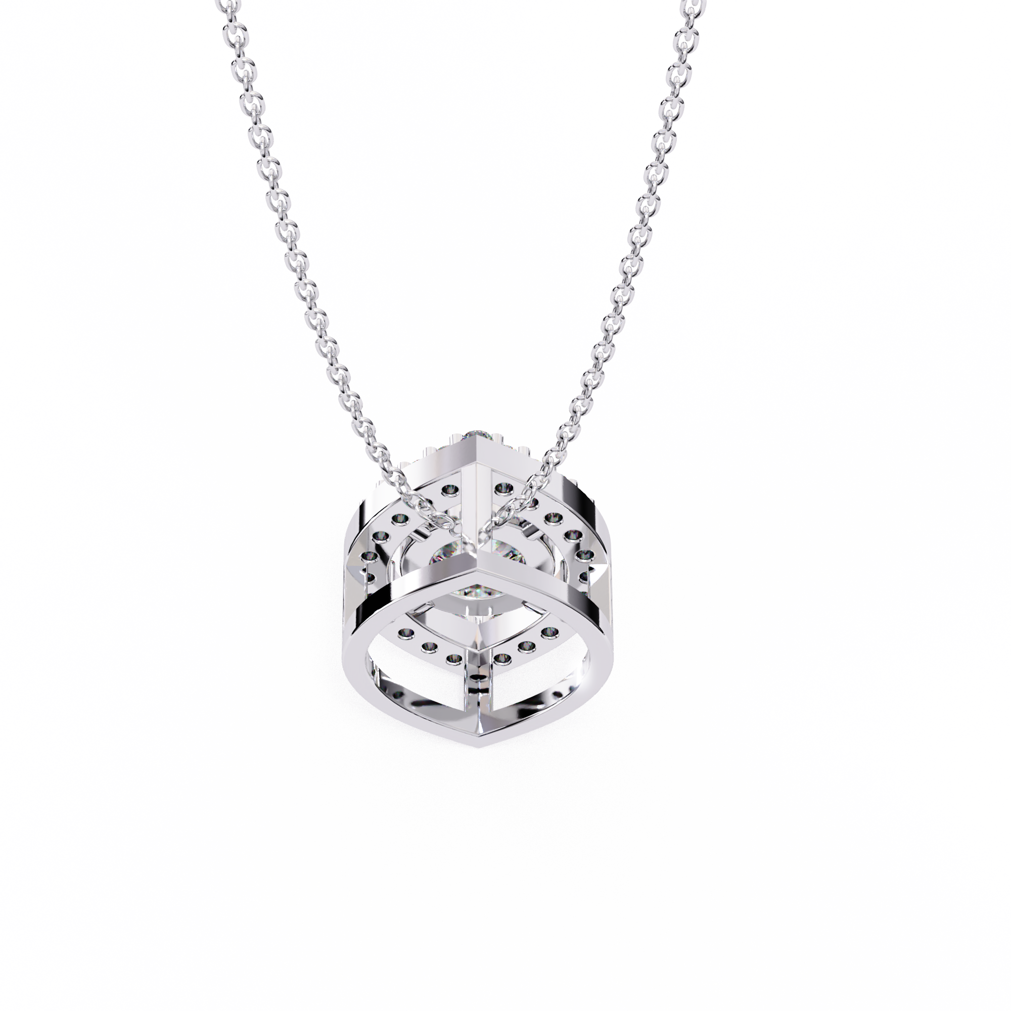 mille Solitaire Pendant