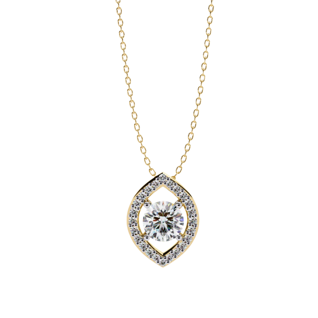 mille Solitaire Pendant