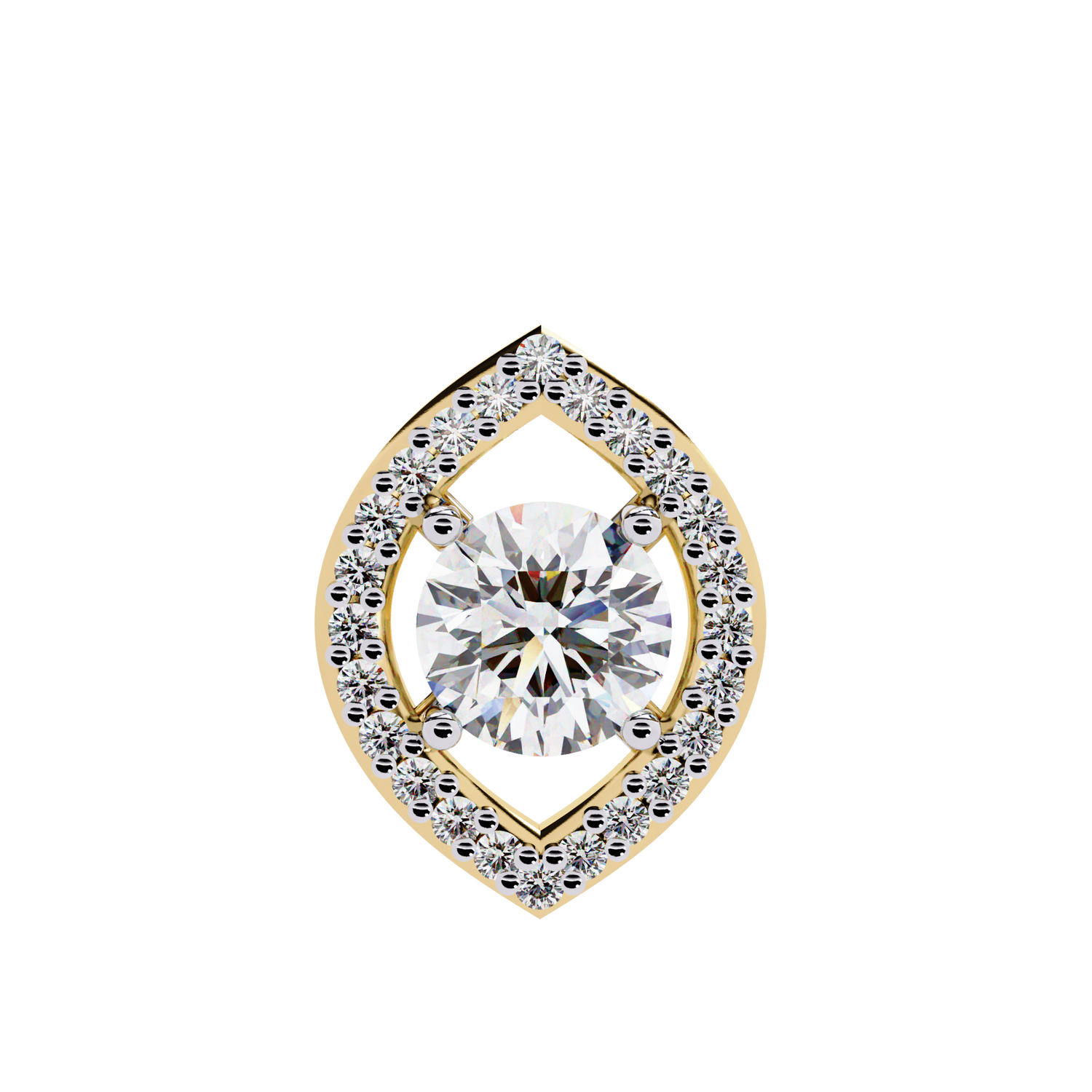 mille Solitaire Pendant