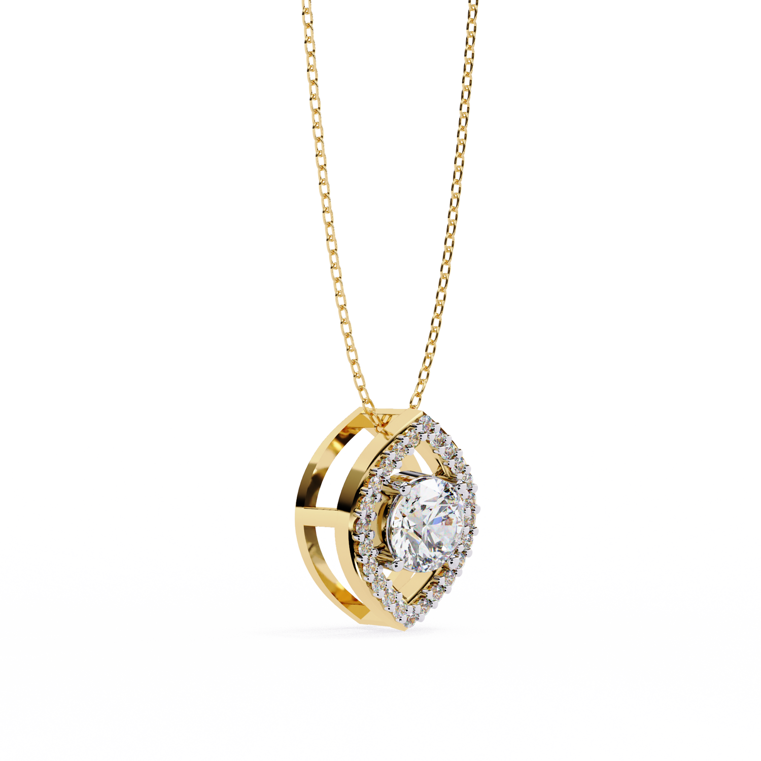 mille Solitaire Pendant