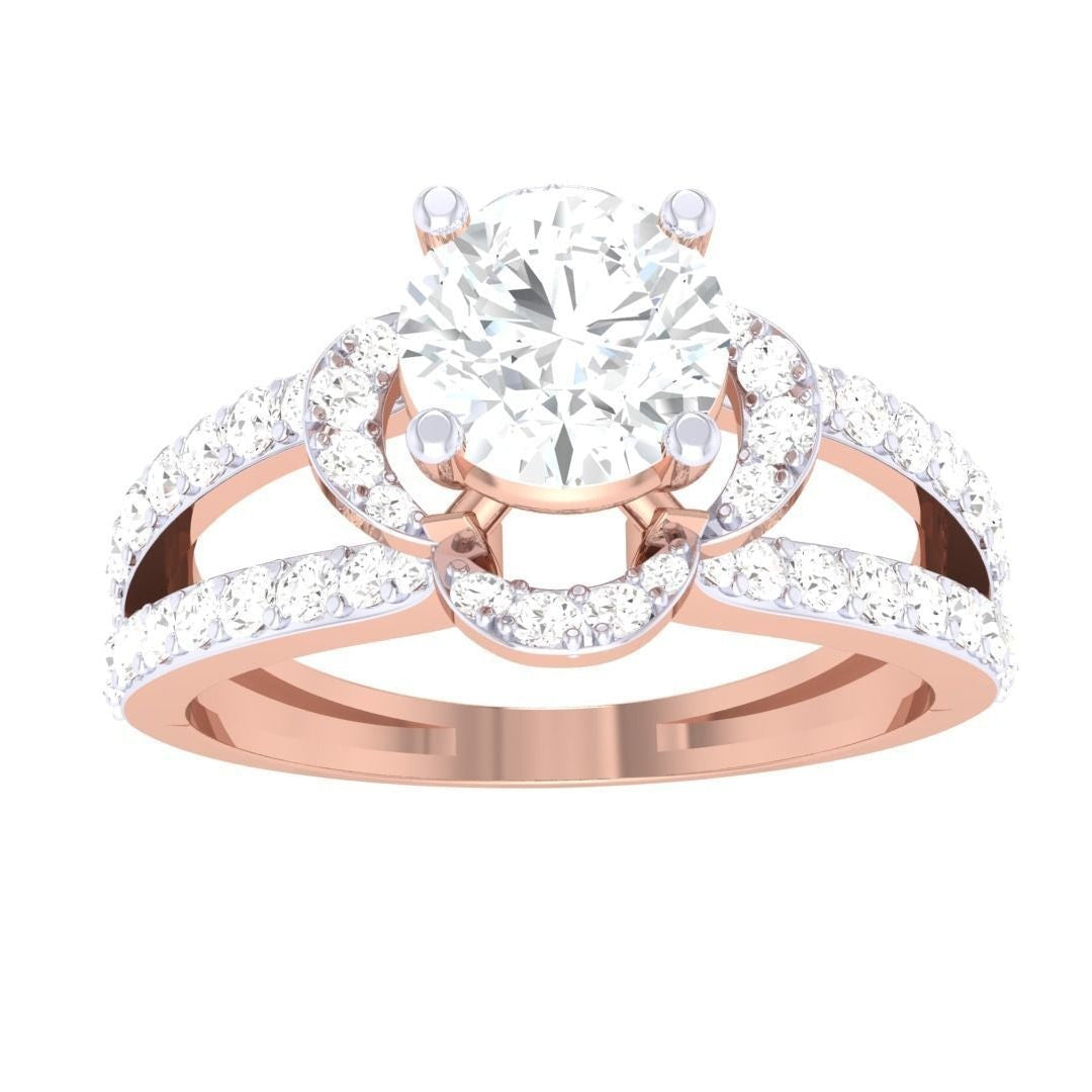 Kylie Solitaire Ring