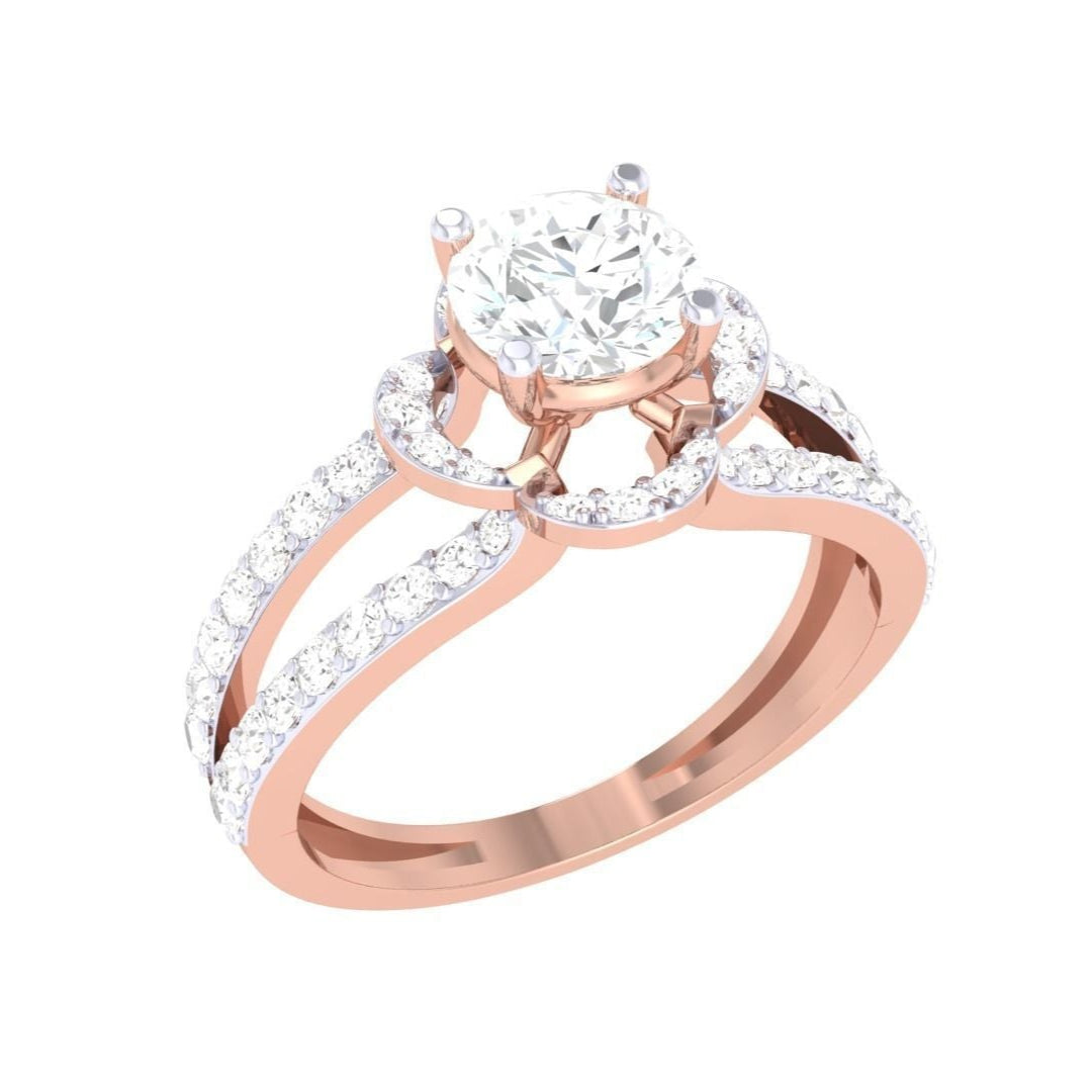 Kylie Solitaire Ring