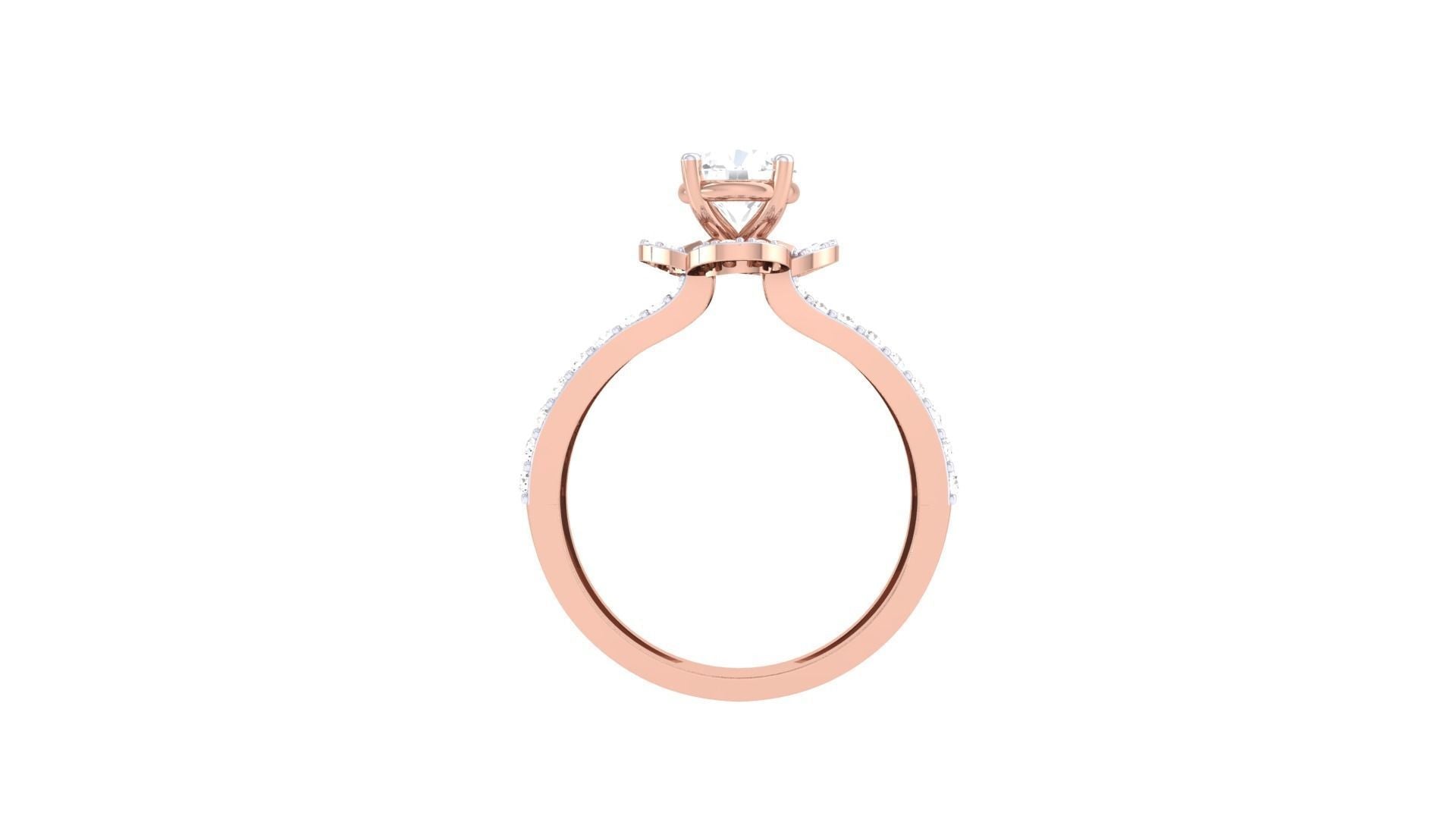 Kylie Solitaire Ring