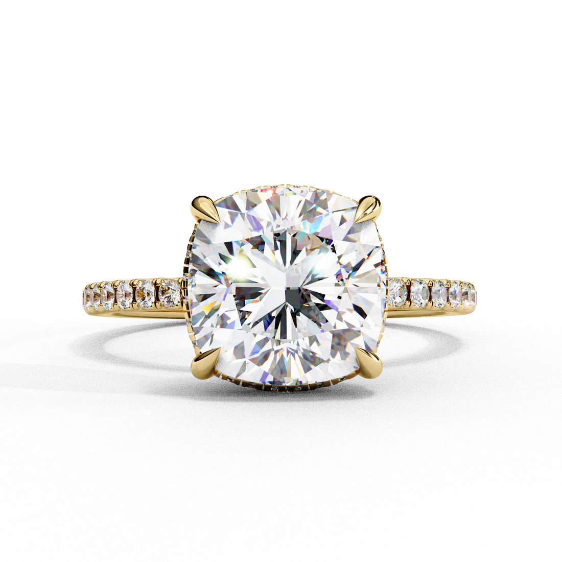 Iris Solitaire Ring