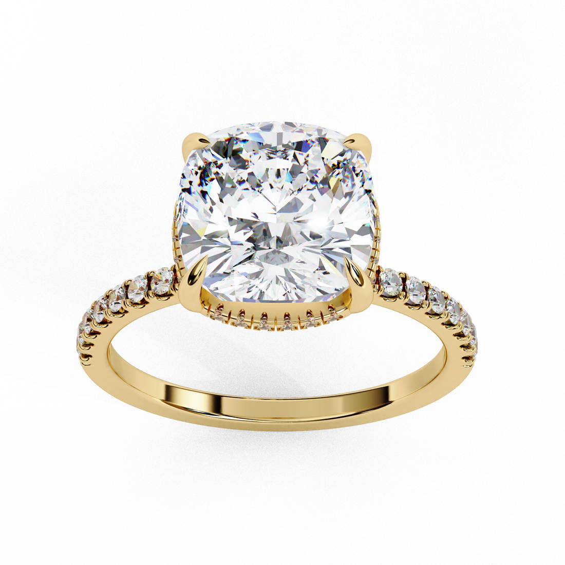 Iris Solitaire Ring