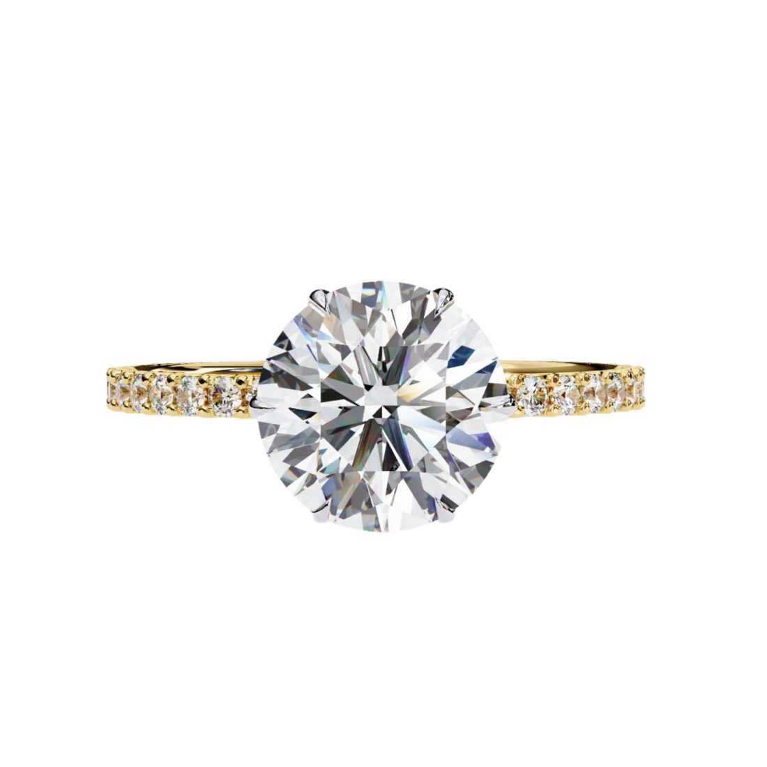 Aura Solitaire Ring