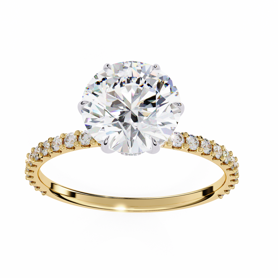 Aura Solitaire Ring