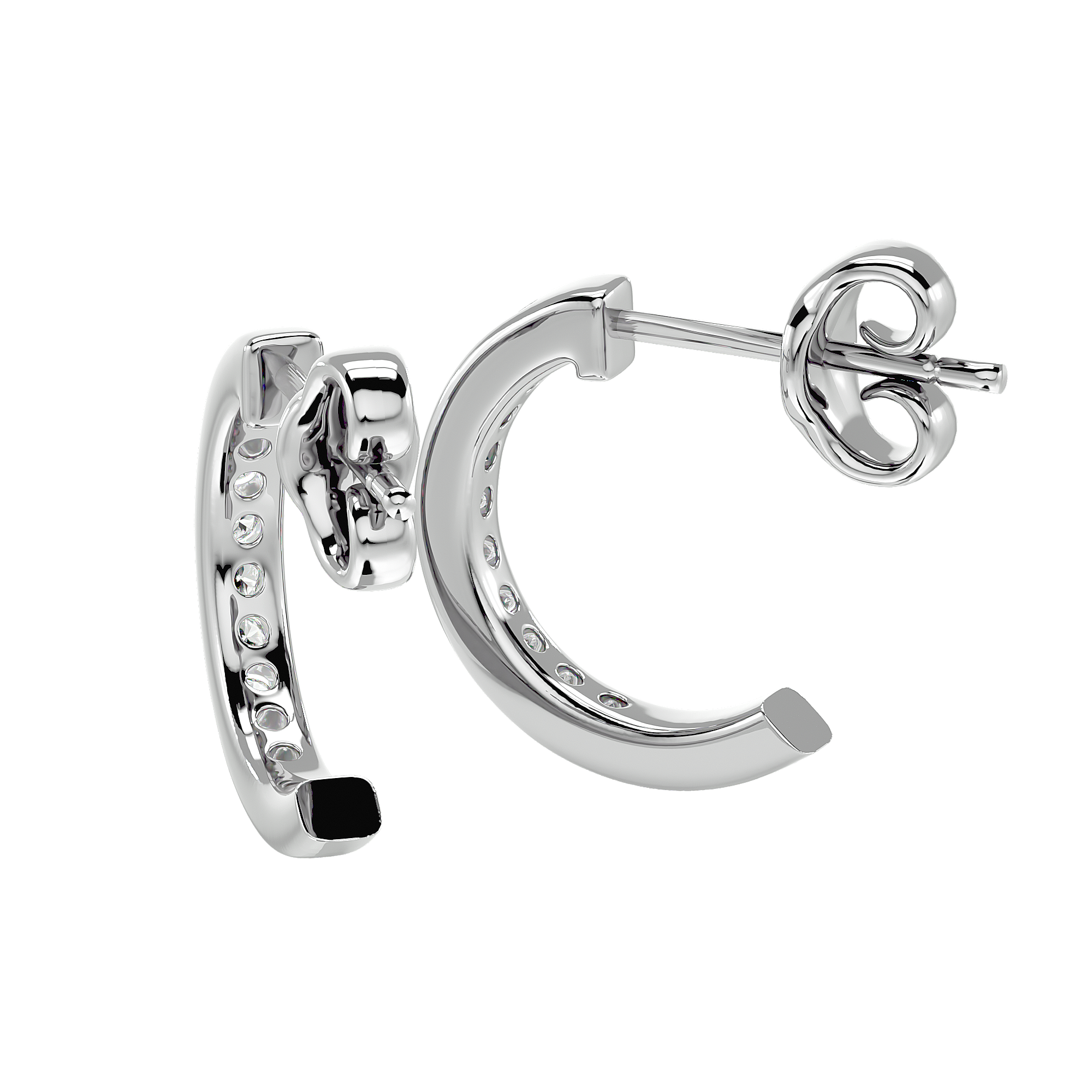 Roxanne Diamond Hoop