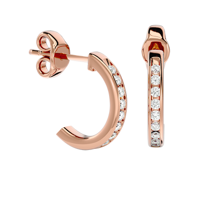 Roxanne Diamond Hoop