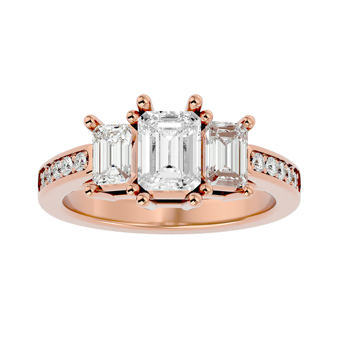 Sophia Three Stone Ring