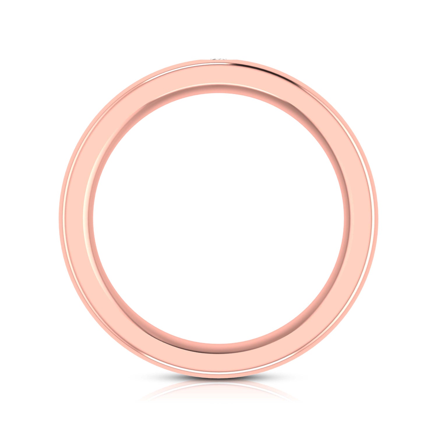 Xavier Solitaire Mens Ring