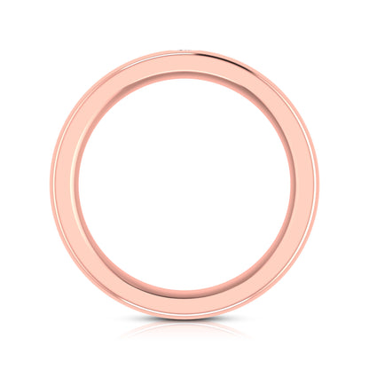 Xavier Solitaire Mens Ring
