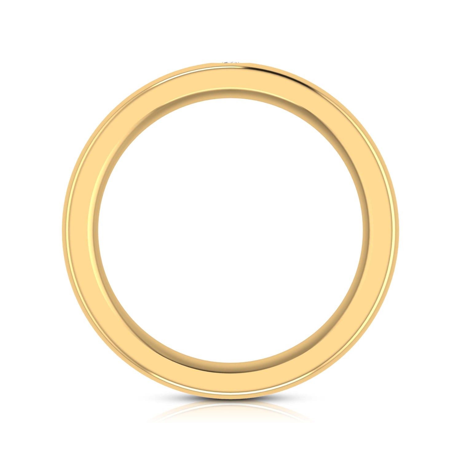 Xavier Solitaire Mens Ring