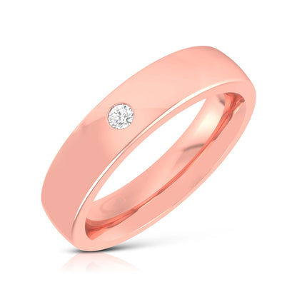 Xavier Solitaire Mens Ring