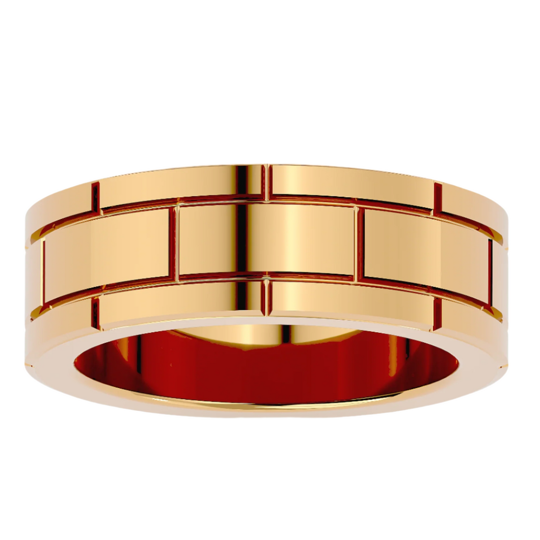 Angelica Mens Wedding Band