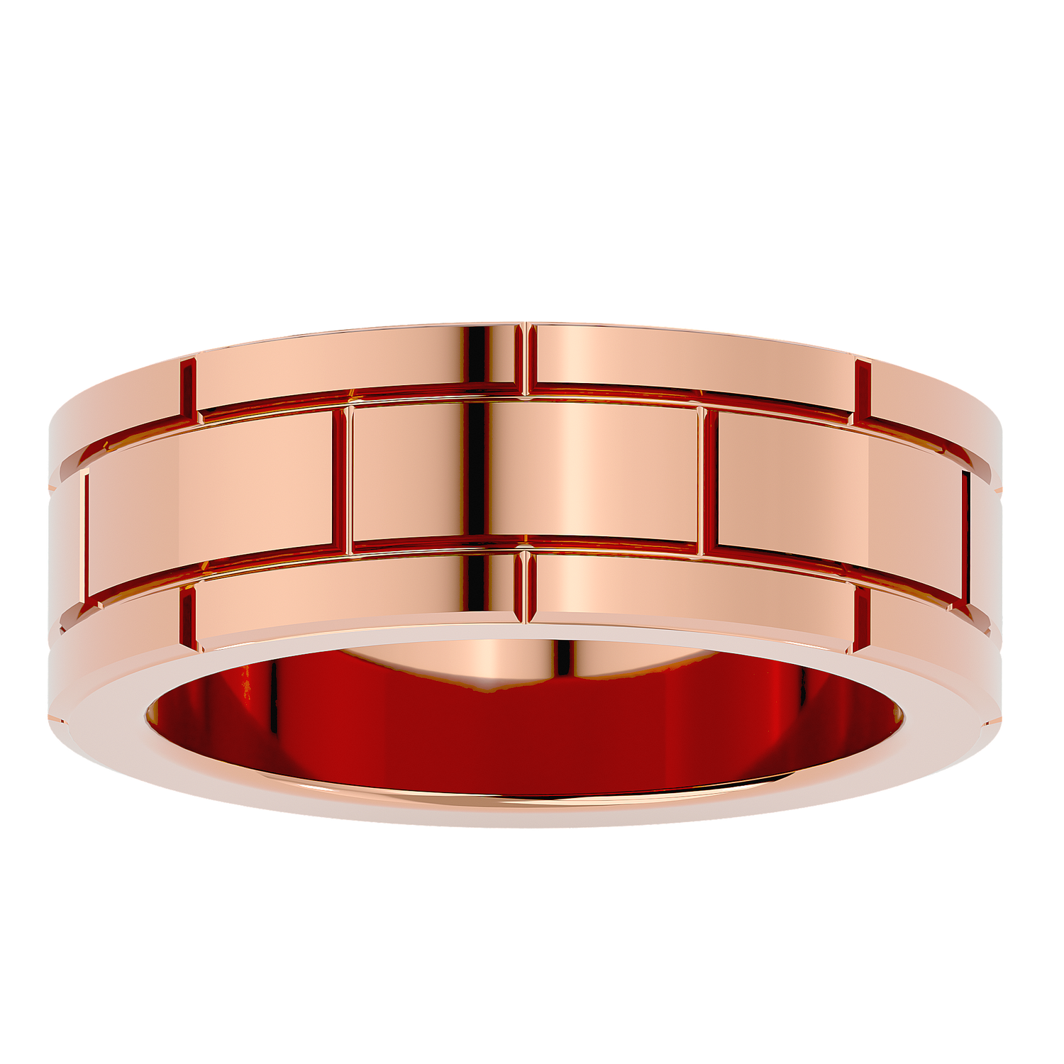 Angelica Mens Wedding Band