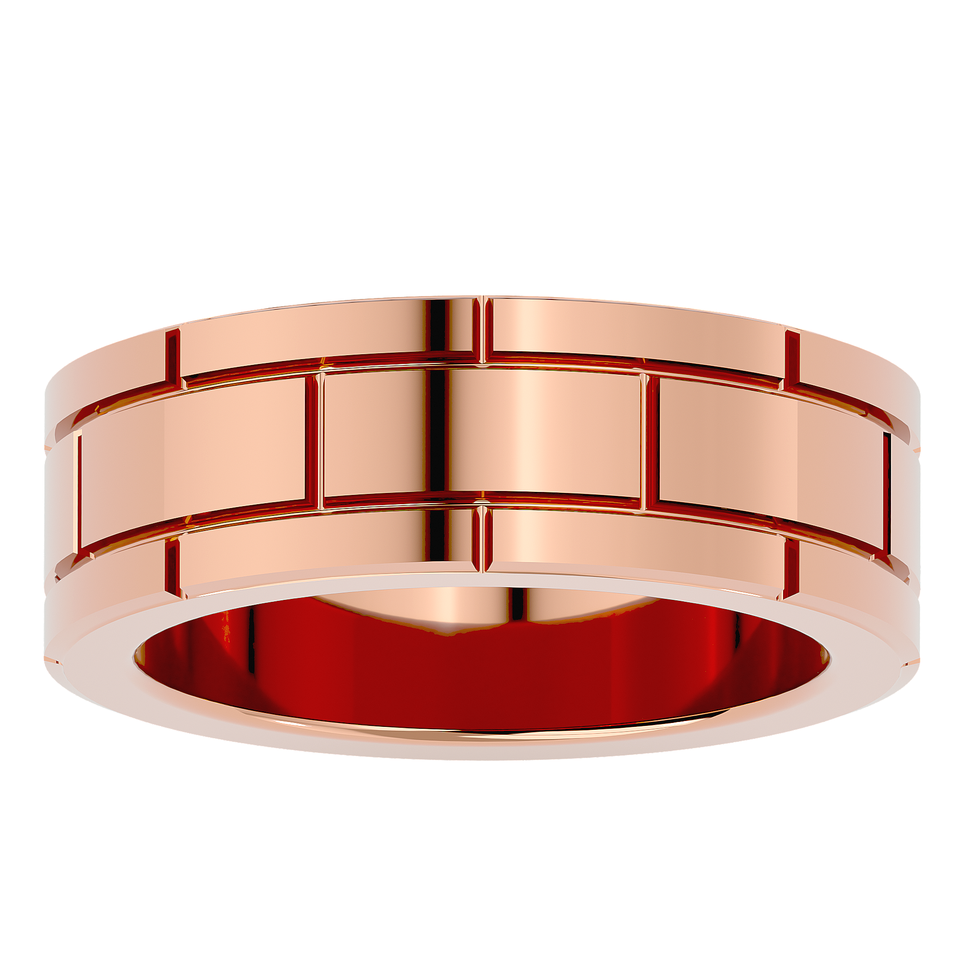 Angelica Mens Wedding Band