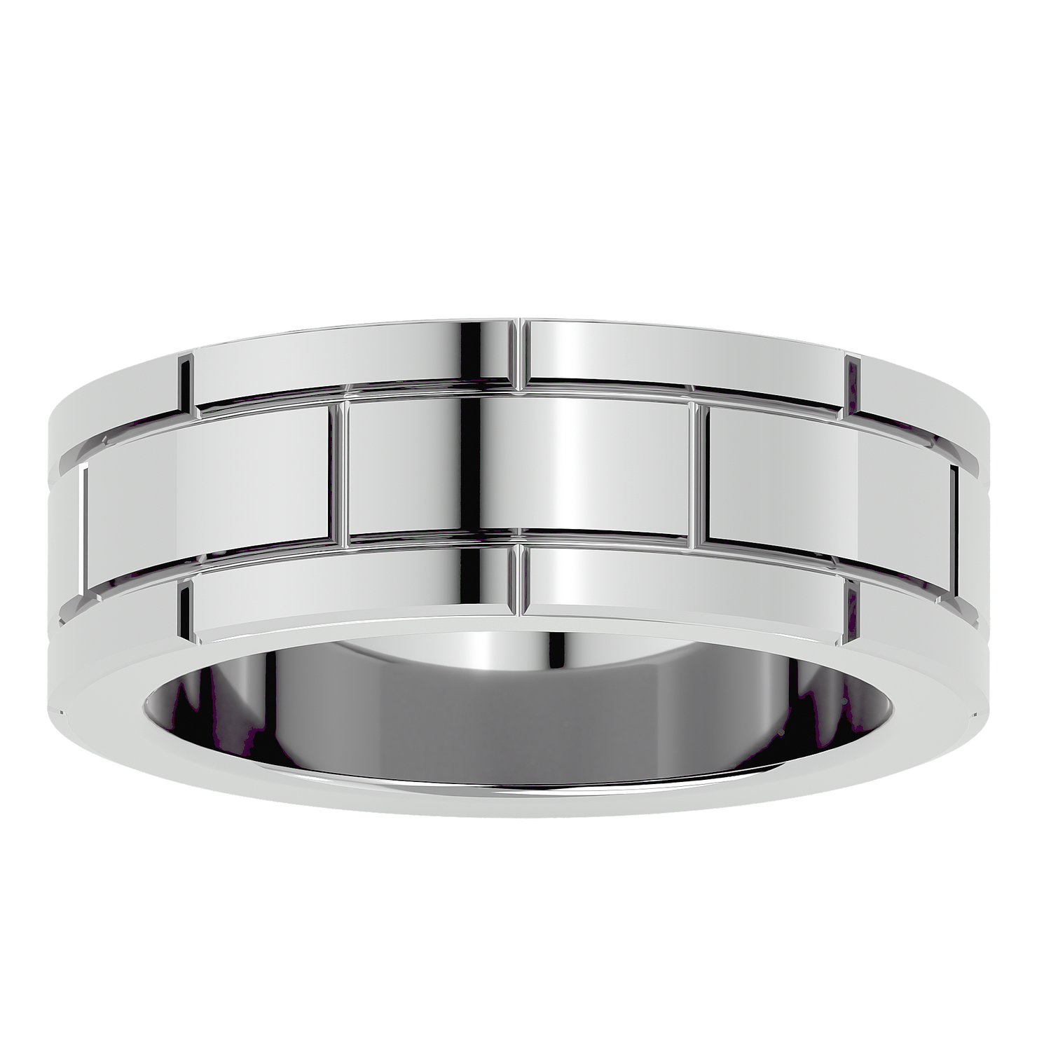 Angelica Mens Wedding Band