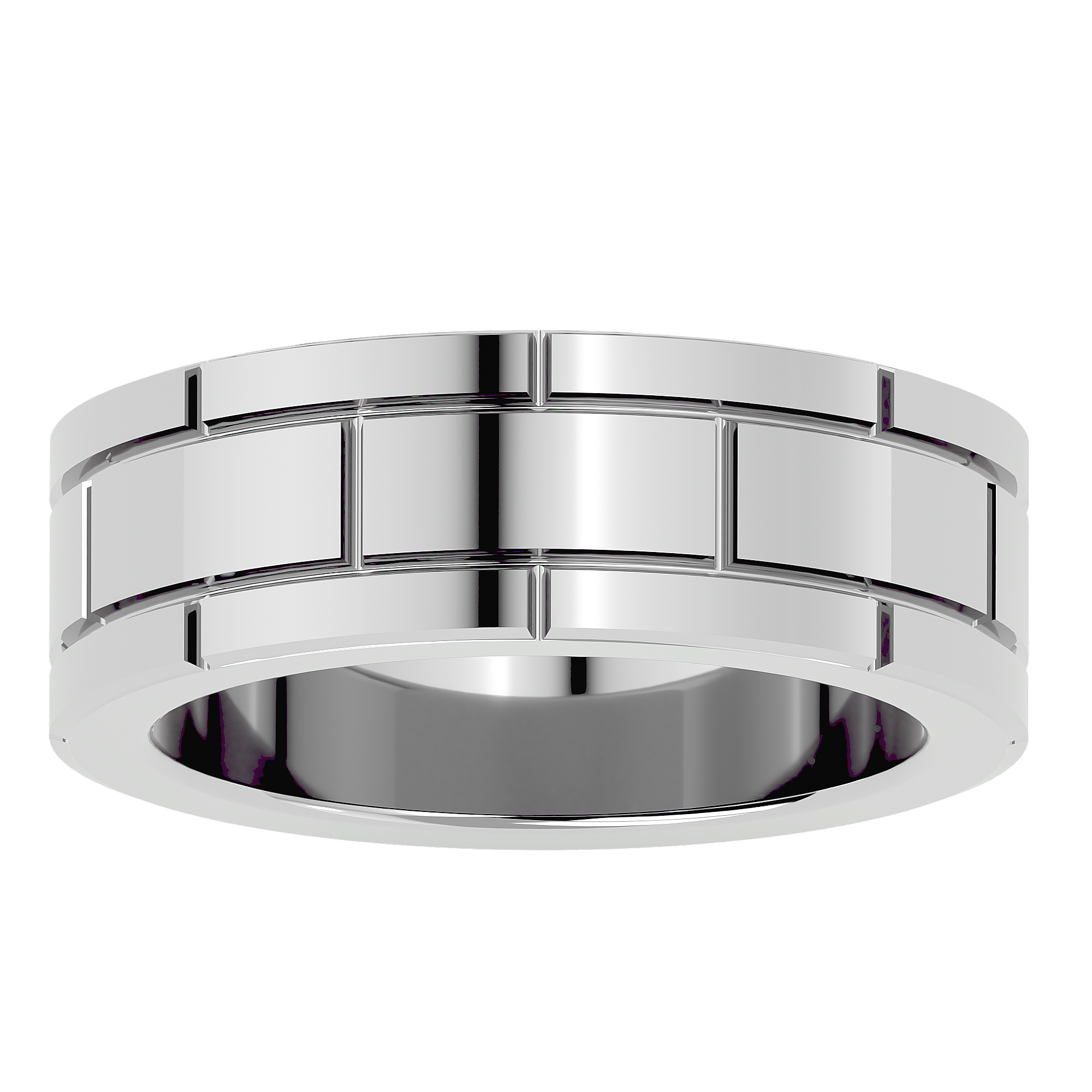 Angelica Mens Wedding Band