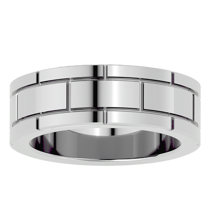 Angelica Mens Wedding Band