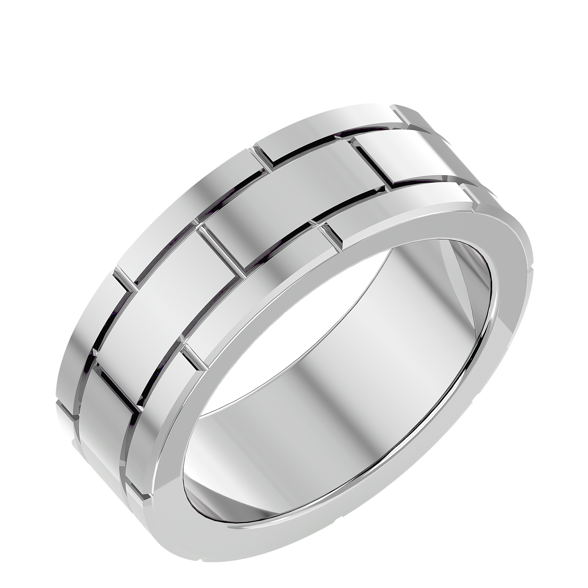 Angelica Mens Wedding Band